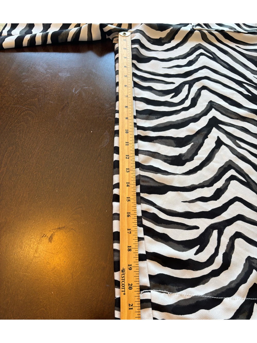 Banana Republic Sleeveless Zebra Print Wide Leg Cropped Jumpsuit 10 Black White - Picture 10 of 13